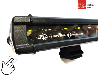 Светодиодная балка дальнего света на чипе Osram PRL-90-SL