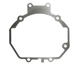 Переходные рамки для Bi-LED Professional на Mitsubishi Pajero IV — Adapter pro 58 1