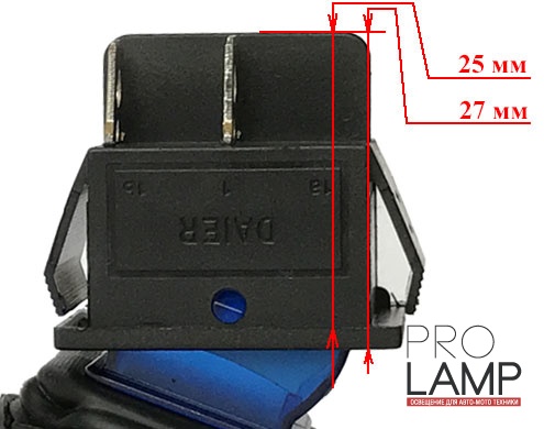 Переключатель синий PRL-Blue: PRL per4 1