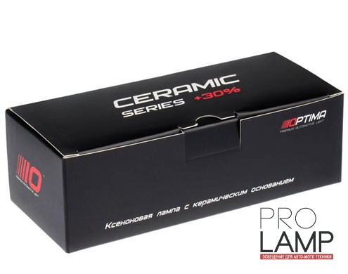 Ксеноновые лампы Optima Premium Ceramic +30% H7 3100К — ksenonovaya lampa OP Ceramic 30 3000K H7 4