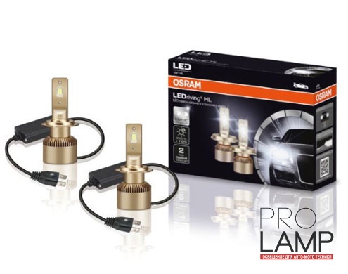 Светодиодные лампы Osram H7, 2000Lm - 64210-DWS — Pro Lamp LEDrivingHL Osram H7 64210DWS 2