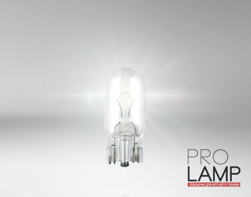 Галогеновые лампы Osram Original Line W5W (10 шт.) - 2825-S — 724831 ORIGINAL W5W 2825 5