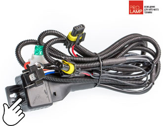 Проводка биксеноновая с реле 12V на обе стороны